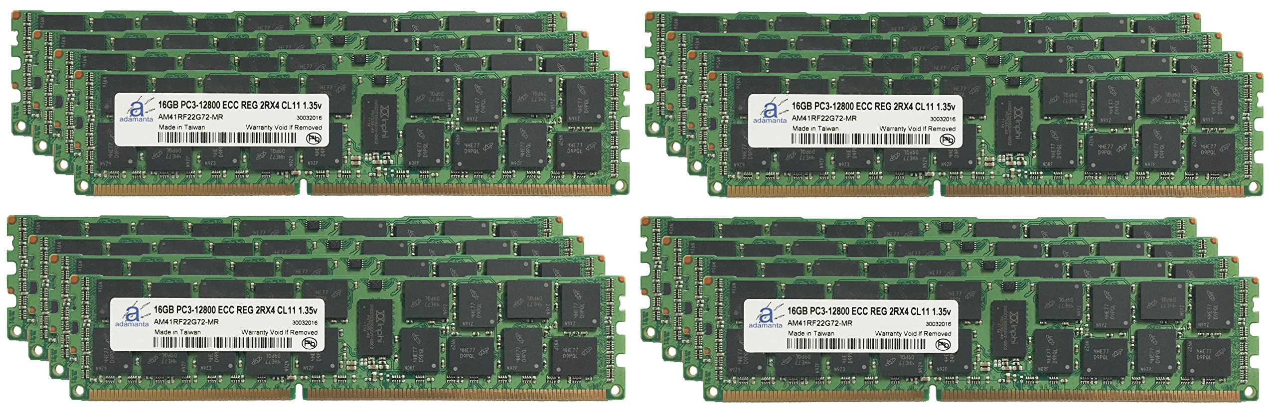 Amazon | Adamanta 256GB(16x16GB) サーバーメモリアップグレード HP